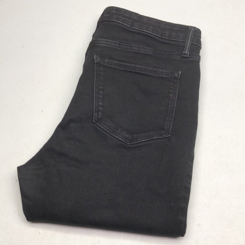 LIKE NEW OLD NAVY BLACK HIGH-RISE ROCKSTAR SUPER SKINNY JEANS 10/30x26 ⭐️
